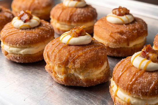 Apple Cream Cheese Donut