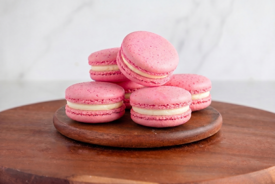 Pink Champagne Macaron